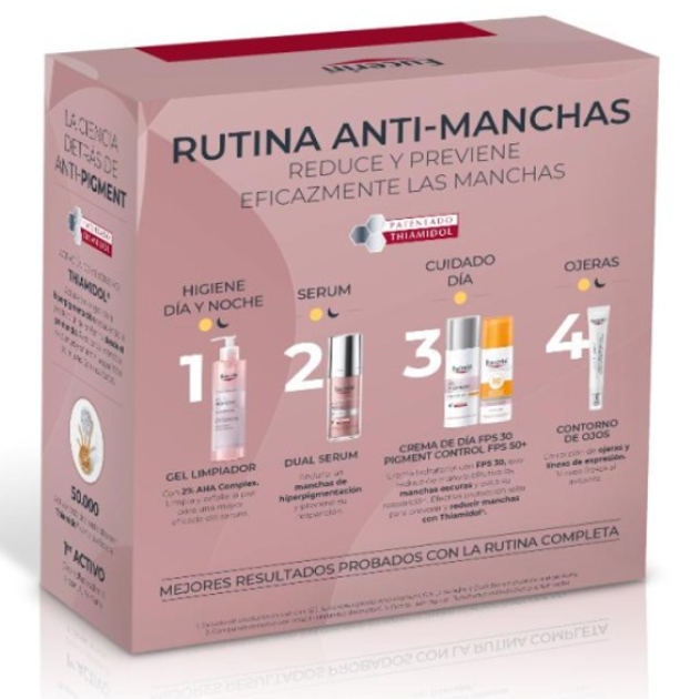 Zestaw do pielęgnacji twarzy Eucerin Serum Anti-Pigment 30 ml + Krem z filtrem SPF50 Pigment Control 7 ml + Korektor w kredce do twarzy Anti-Pigment przeciw przebarwieniom 5 ml (4005800362729) - obraz 2