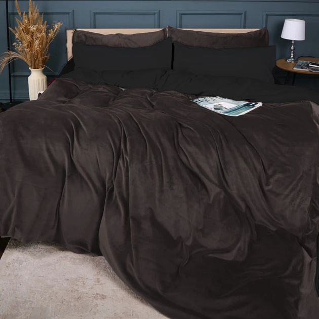 Комплект постільної білизни MirSon Велюр Winter Frost 28-0007 + 28-0003 Rhodies Velvet 2х160х220 від Rozetka на платформі USKIDKA Акція на Комплект постільної білизни MirSon Велюр Winter Frost 28-0007 + 28-0003 Rhodies Velvet 2х160х220 від Rozetka