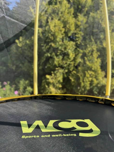 Батут WCG 0603 з внутрішньою сіткою 6 футів 187 см жовтий - Фото 7 Батут WCG 0603 з внутрішньою сіткою 6 футів 187 см жовтий - изображение 7