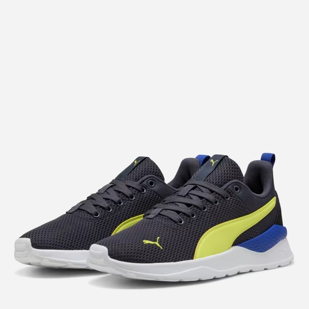 Подростковые кроссовки для мальчика Puma Anzarun Lite 37200443 37 (4) Galactic Gray-Lemon Sherbert-PUMA Black (4067983712678) 