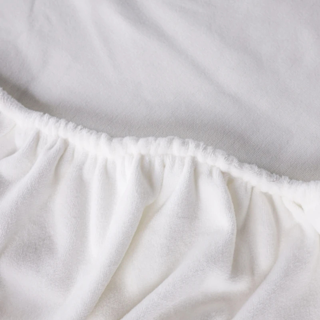 Простирадло на резинці MirSon Велюр Winter Frost 28-0001 White Velvet 180х190 від Rozetka на платформі USKIDKA Акція на Простирадло на резинці MirSon Велюр Winter Frost 28-0001 White Velvet 180х190 від Rozetka
