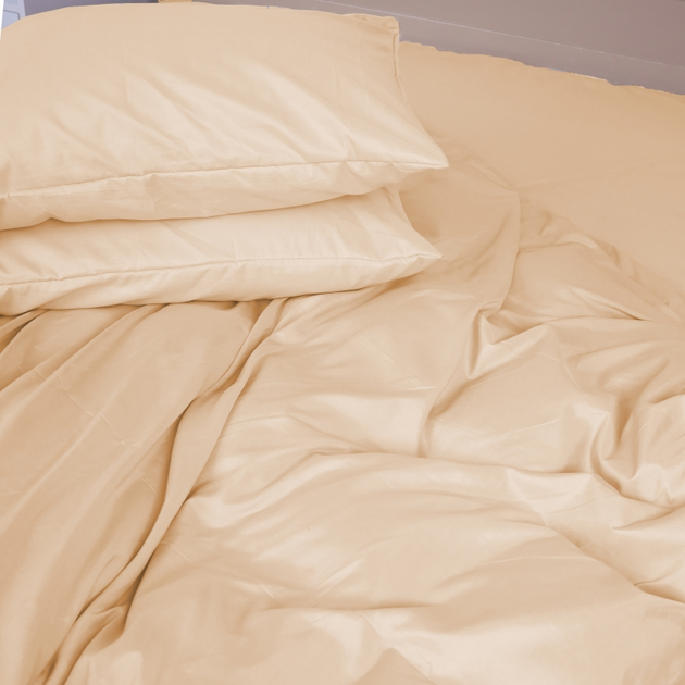 Простирадло на гумці MirSon №12-0712 Vanila Mikrosatin Premium 80x190 - висота 25 см від Rozetka на платформі USKIDKA Акція на Простирадло на гумці MirSon №12-0712 Vanila Mikrosatin Premium 80x190 - висота 25 см від Rozetka