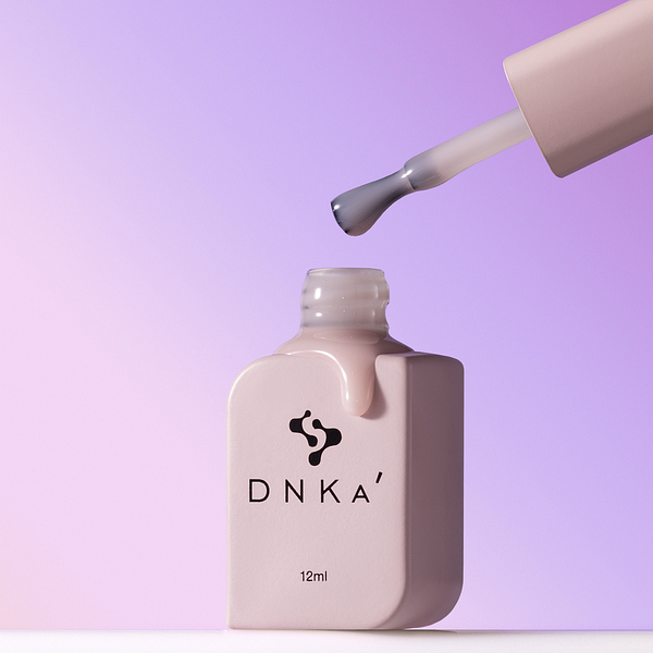 Жидкий полигель для наращивания ногтей (молочно-бежевый) Liquid Acrygel Vanilla 0026 DNKa 12 мл - изображение 2