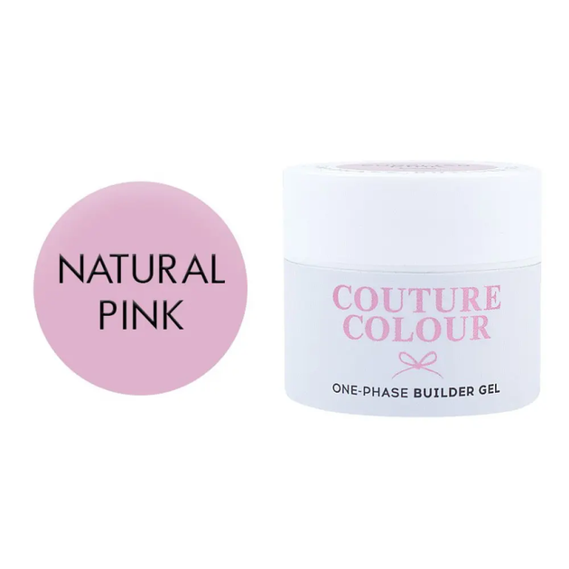 Гель для наращивания ногтей однофазный (розовый) 1-phase Builder Gel Natural pink 04 Couture Colour 15 мл - Фото 4 Гель для наращивания ногтей однофазный (розовый) 1-phase Builder Gel Natural pink 04 Couture Colour 15 мл - изображение 4