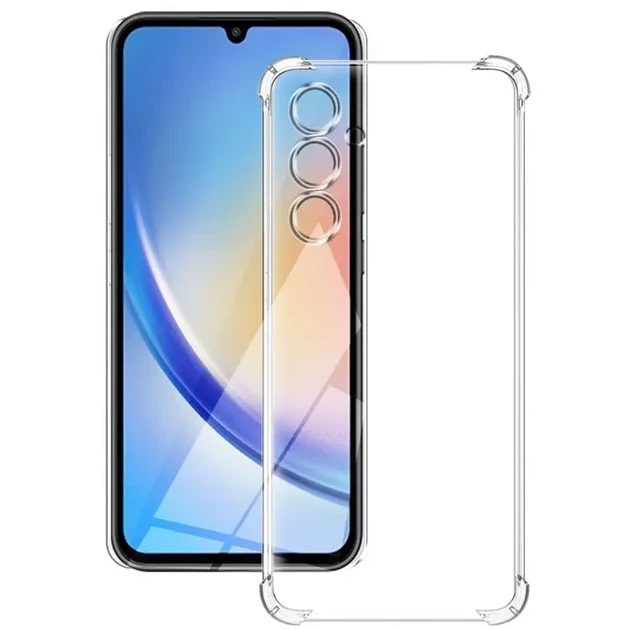 Протиударний прозорий чохол для Samsung Galaxy S25 Plus (SM-S936B) - Фото 4 Протиударний прозорий чохол для Samsung Galaxy S25 Plus (SM-S936B) - зображення 4