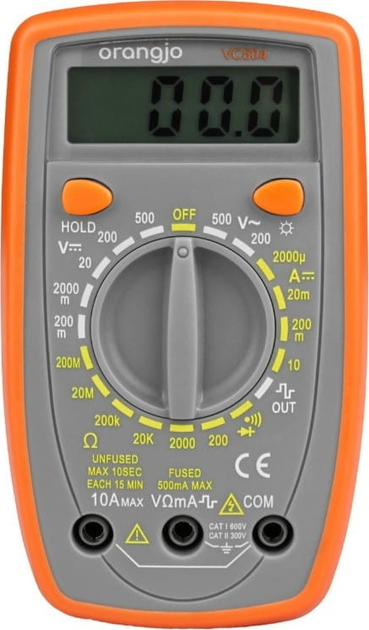 Miernik uniwersalny DPM Orangjo VC504 (5350673902831) - obraz 1