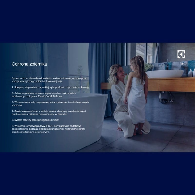 Elektryczny podgrzewacz wody Electrolux EWH 100 SI BE EEC Black - obraz 12