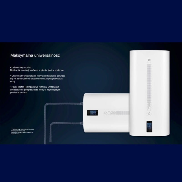 Elektryczny podgrzewacz wody Electrolux EWH 100 SI BE EEC Black - obraz 15