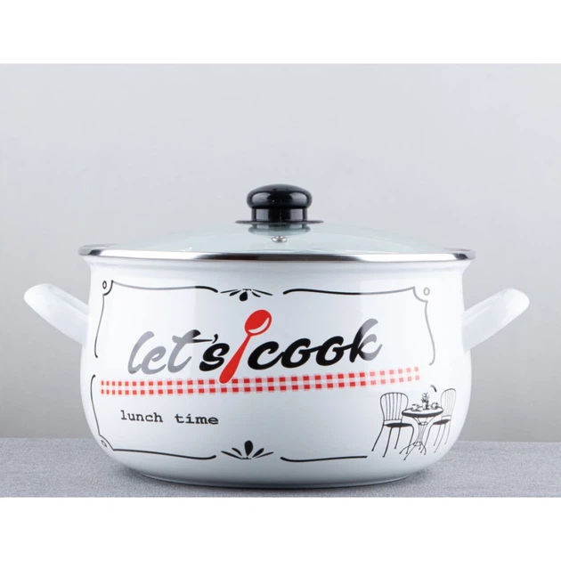 Каструля Gusto GT-T-116-LCW Lets cook 16 см, 2,1 л - Фото 1 Каструля Gusto GT-T-116-LCW Lets cook 16 см, 2,1 л - зображення 1