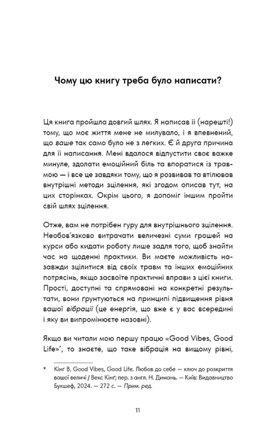Healing Is the New High. Посібник із подолання емоційних потрясінь і здобуття свободи - Векс Кінґ (978-617-548-384-8) - Фото 6 Healing Is the New High. Посібник із подолання емоційних потрясінь і здобуття свободи - Векс Кінґ (978-617-548-384-8) - зображення 6
