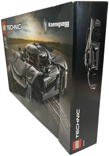 Конструктор Lego Technic Сірий гіперкар Koenigsegg Jesko Absolut 801 деталь (42173) (955555909516880) - Уцінка - зображення 3
