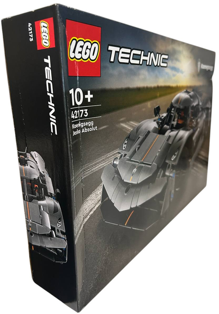 Zestaw klockow Lego Technic Szary hipersamochod Koenigsegg Jesko Absolut 801 element (42173) (955555909516864) - Outlet - obraz 4