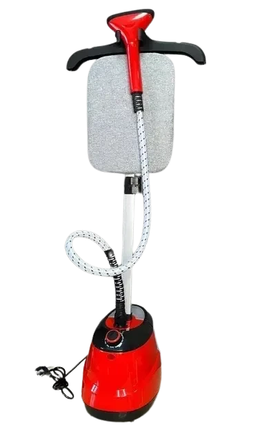 Відпарювач вертикальний для одягу Garment Steamer 2000W Червоний Паровий прас для всіх типів тканини - Фото 1 Відпарювач вертикальний для одягу Garment Steamer 2000W Червоний Паровий прас для всіх типів тканини - зображення 1