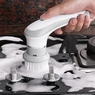 Электрическая щетка для уборки Electric Cleaning Brush 3в1 для дома, квартиры, дачи, котеджа, поддержки чистоты, уборки кухни, ванной - Фото 7 Электрическая щетка для уборки Electric Cleaning Brush 3в1 для дома, квартиры, дачи, котеджа, поддержки чистоты, уборки кухни, ванной - изображение 7