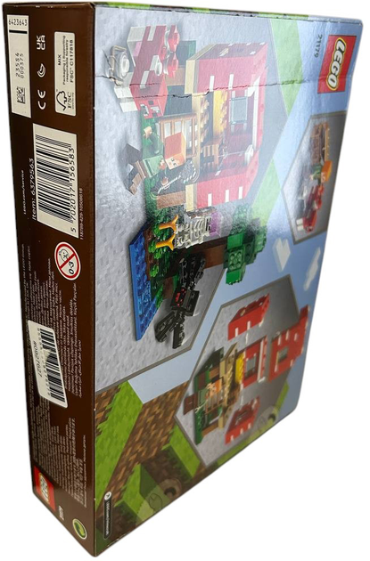 Конструктор LEGO Minecraft Грибний будинок 272 деталі (21179) (955555909276279) - Уцінка - зображення 2
