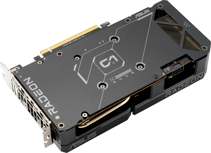 Відеокарта Asus PCI-Ex Radeon RX 7600 Dual EVO OC Edition 8GB GDDR6 (128bit) (2715/18000) (HDMI, 3 x DisplayPort) (90YV0LD0-M0NA00) - зображення 8