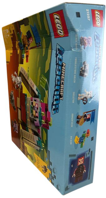 Zestaw klockow LEGO Minecraft Decydujace starcie z Dewastatorem 420 elementow (21257) (955555909127514) - Outlet - obraz 5