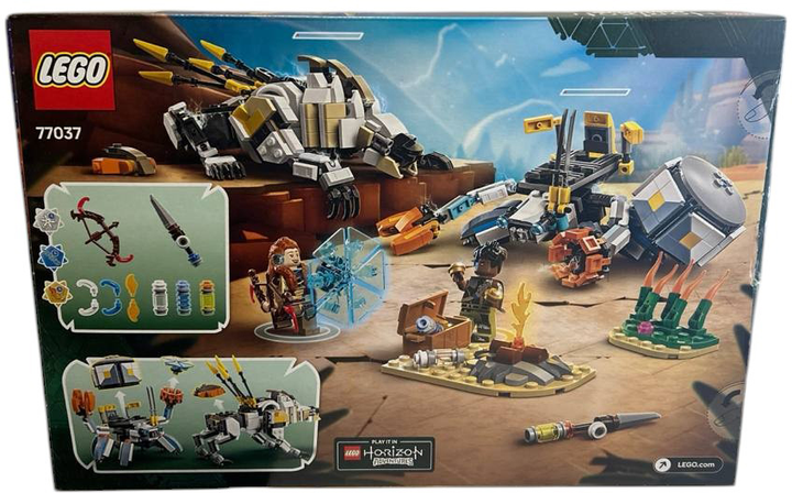 Zestaw klockow LEGO Horizon Adventures Aloy i Varl kontra Krabolaz i Pilozab 768 elementow (77037) (955555909411165) - Outlet - obraz 3