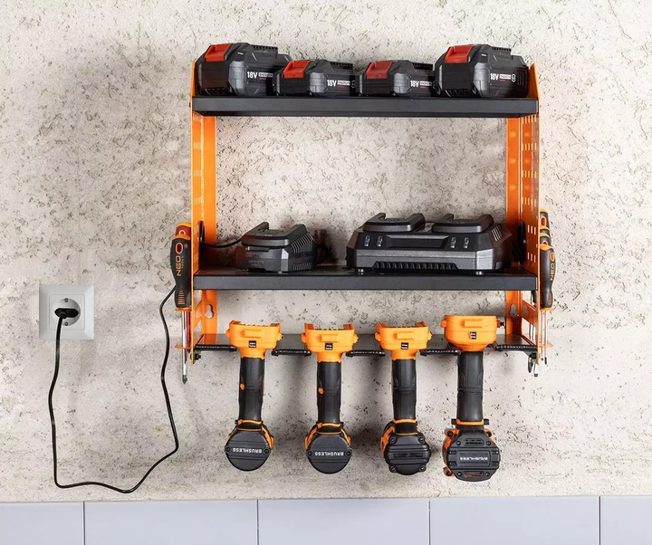 Półka na elektronarzędzia NEO Tools 84-199 465 x 405 x 225 mm (5906692015498) - obraz 7