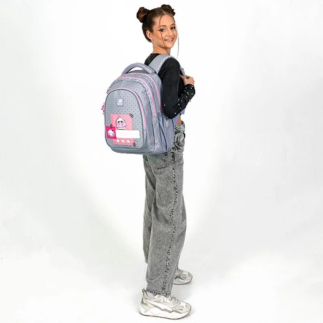 Рюкзак шкільний з ортопедичною спинкою Kite Education teens ML25-8001L Molang (000995342) - зображення 14