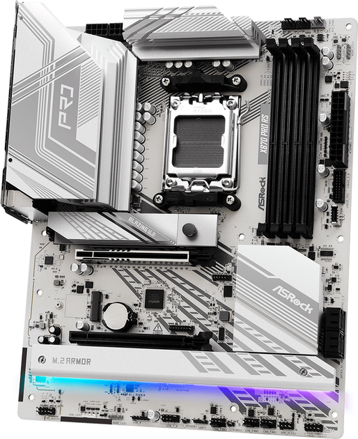 Материнська плата ASRock X870 Pro RS (sAM5, AMD X870, PCI-Ex16) - зображення 4