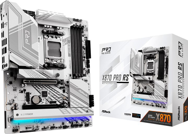 Материнська плата ASRock X870 Pro RS (sAM5, AMD X870, PCI-Ex16) - зображення 6