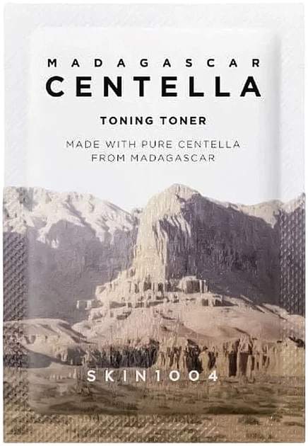 Тонизирующий успокаивающий тонер с центеллой - SKIN1004 Madagascar Centella Toning Toner, 1.5 мл - Фото 1 Тонизирующий успокаивающий тонер с центеллой - SKIN1004 Madagascar Centella Toning Toner, 1.5 мл - изображение 1