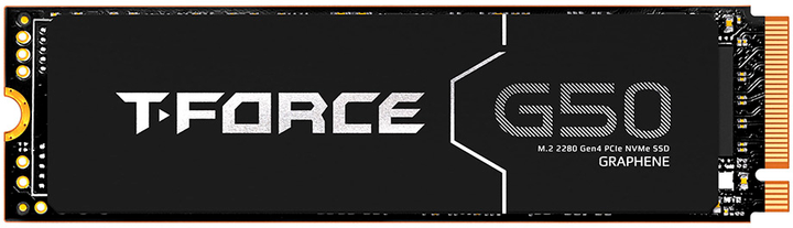 Dysk SSD Team Group T-FORCE G50 2TB M.2 2280 PCIe 4.0 x4 3D NAND TLC (TM8FFE002T0C129) - obraz 1