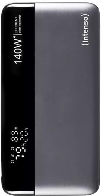 Powerbank Intenso HE25000 25000 mAh 140W PD+QC3.0 Gray/Black (7350060) - obraz 1