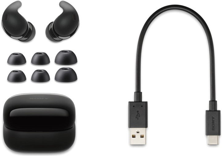 Навушники Sony LinkBuds Fit Black (WFLS910NB) - зображення 7