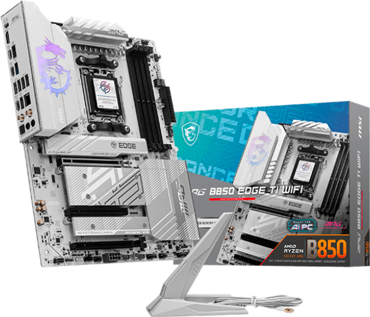 Płyta główna MSI MPG B850 Edge Ti Wi-Fi (sAM5, AMD B850, PCI-Ex16) - obraz 5