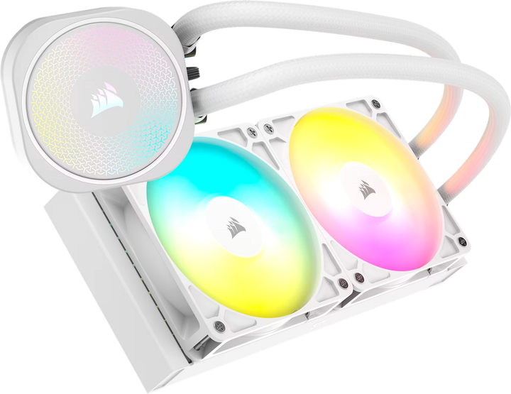 System chłodzenia wodą Corsair Nautilus 240 RS ARGB White (CW-9060094-WW) - obraz 2