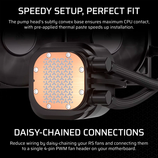 System chłodzenia wodą Corsair Nautilus 360 RS Black (CW-9060089-WW) - obraz 13