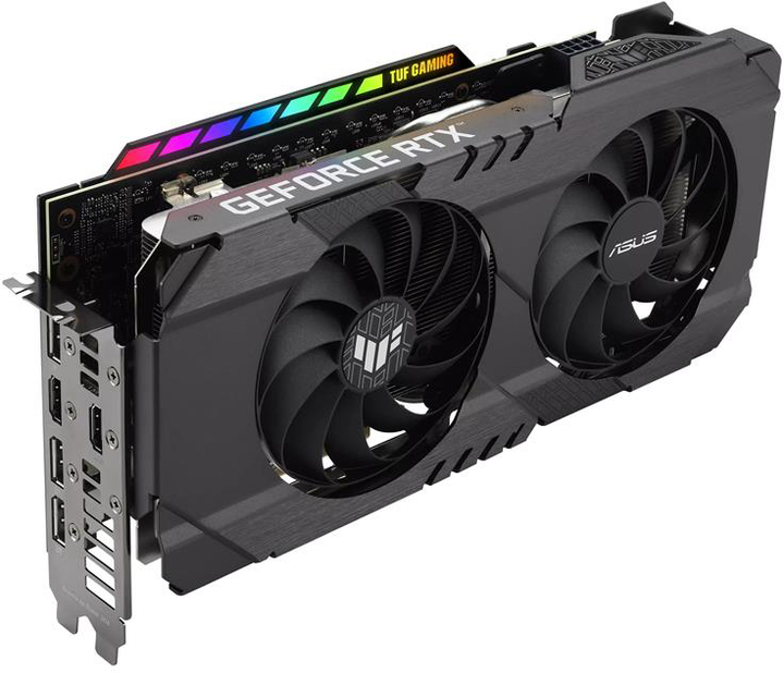 Відеокарта Asus PCI-Ex GeForce RTX 3050 TUF Gaming OC 8GB GDDR6 (128bit) (1845/14000) (2 x HDMI, 3 x DisplayPort) (90YV0HM4-M0NA00) - зображення 2