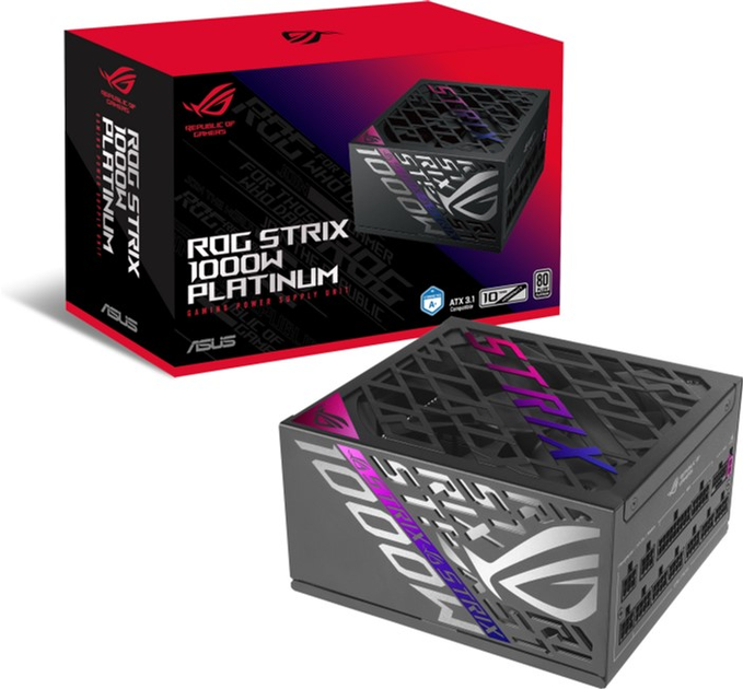 Блок живлення Asus ROG Strix 1000P Gaming (90YE00W1-B0NA00) - зображення 15