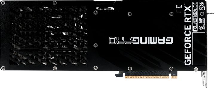 Відеокарта Palit PCI-Ex GeForce RTX 5070 GamingPro 12GB GDDR7 (192bit) (2512/28000) (HDMI, 3 x DisplayPort) (NE75070019K9-GB2050A) - зображення 9