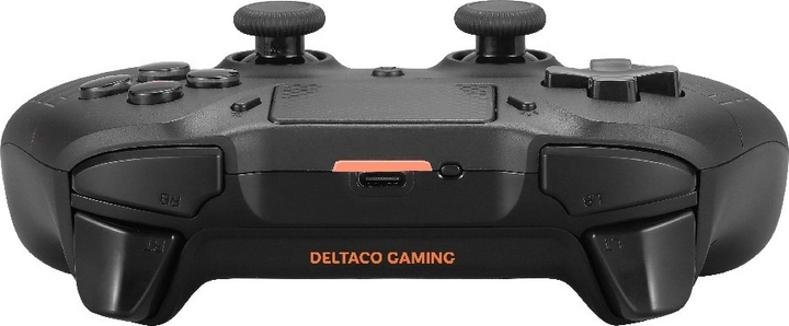Kontroler bezprzewodowy Deltaco Gaming PS4/PC BT Black (7333048057105) - obraz 6