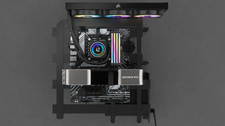 Оперативна пам'ять Corsair DDR5-6000 49152MB PC5-48000 (Kit of 2x24576) Dominator Titanium RGB White (CMP96GX5M2B6400C32W) - зображення 11