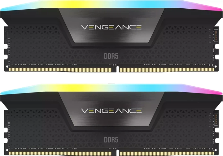 Оперативна пам'ять Corsair DDR5-6800 98304MB PC5-54400 (Kit of 2x49152) Vengeance RGB Black (CMH96GX5M2B6800C40) - зображення 3