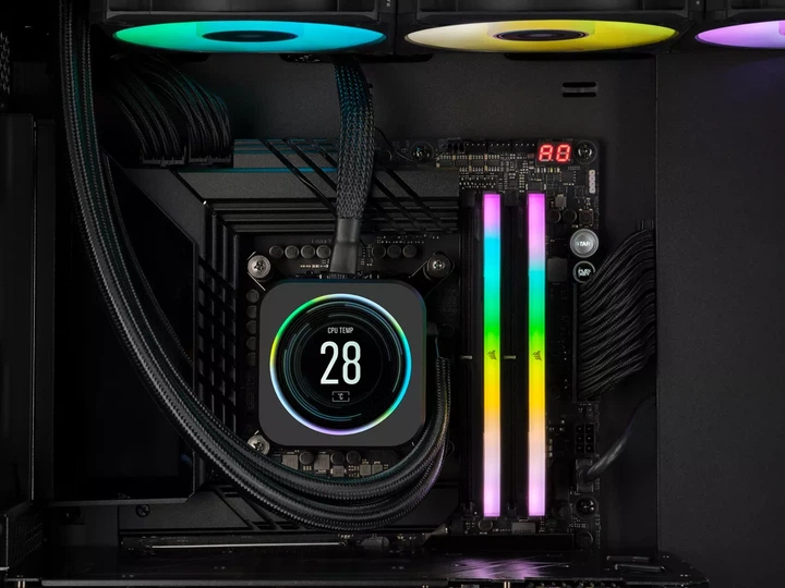 Оперативна пам'ять Corsair DDR5-6800 98304MB PC5-54400 (Kit of 2x49152) Vengeance RGB Black (CMH96GX5M2B6800C40) - зображення 8