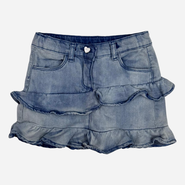 Spódniczka dziecięca dla dziewczynki jeansowa Chicco 09034301000000-025 98 cm Niebieska (8059609069774) - obraz 1