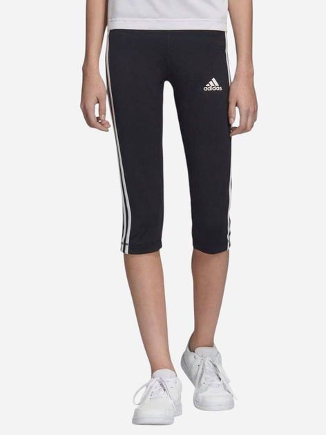 Подростковые бриджи на резинке для девочки Adidas dv2760 170 см Черные (KC1000000045426) 