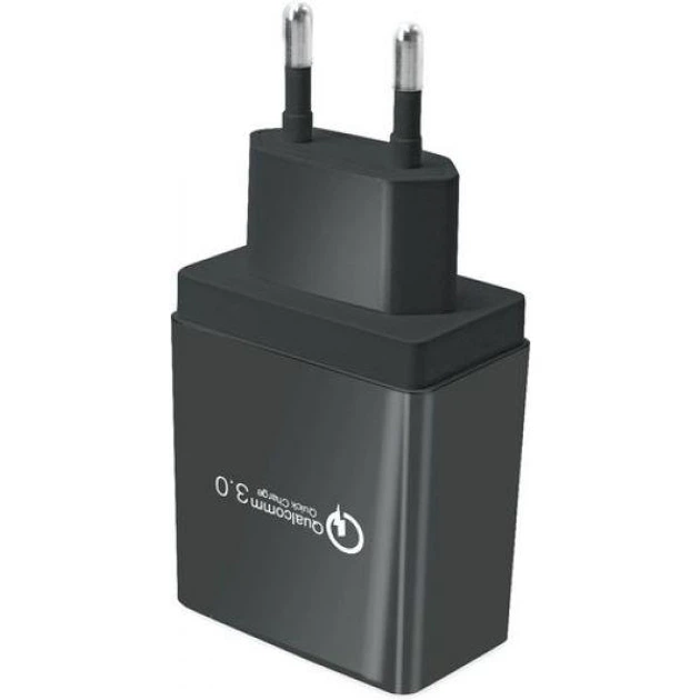 Мережевий зарядний пристрій KeKe QC-405 4 USB 6.2A Black із швидкою зарядкою - зображення 2