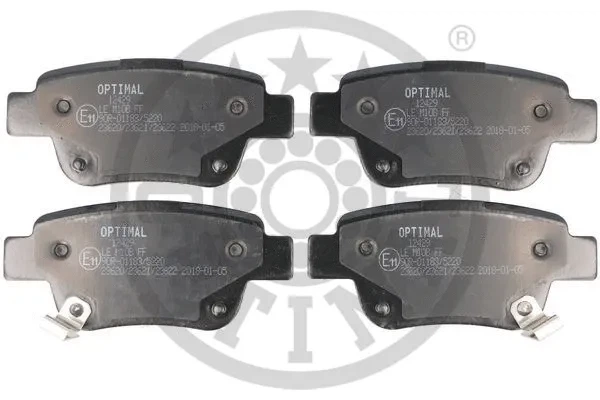 Комплект тормозных колодок Optimal (BP-12429) - Фото 1 Комплект тормозных колодок Optimal (BP-12429) - изображение 1