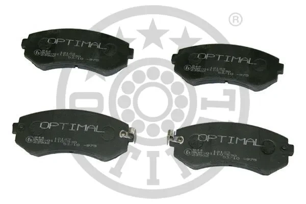 Гальмівні колодки Optimal (BP-12123) - Фото 1 Гальмівні колодки Optimal (BP-12123) - зображення 1