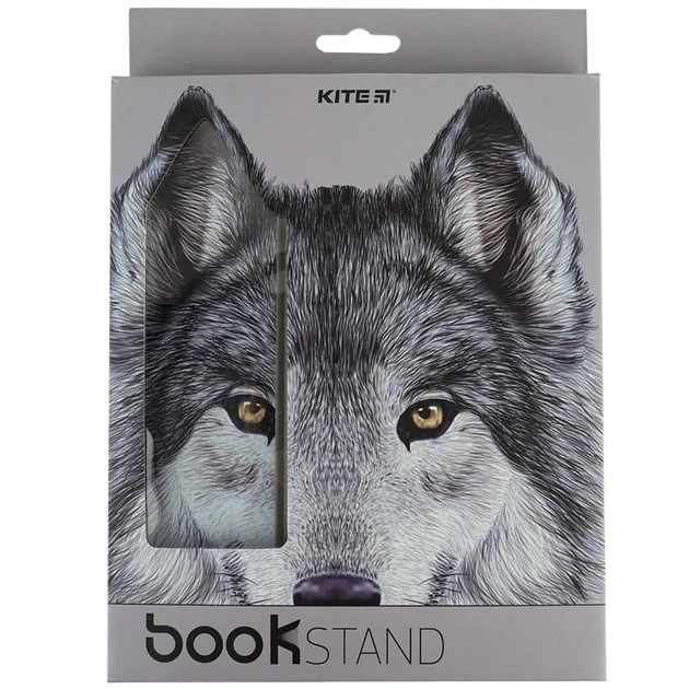 Підставка для книг Kite Wolf K24-390-2, металева - зображення 4