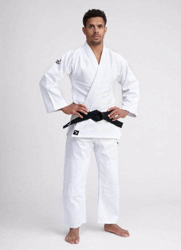 БІЛЕ КІМОНО ДЛЯ ДЗЮДО IPPON GEAR BASIC 2 170 - Фото 1 БІЛЕ КІМОНО ДЛЯ ДЗЮДО IPPON GEAR BASIC 2 170 - зображення 1