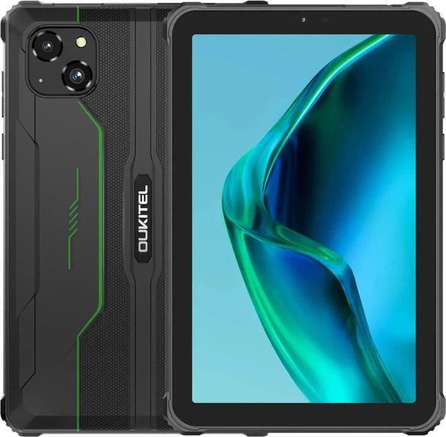 Планшет Oukitel Pad RT3 Pro 4/128GB Black-Green - Фото 1 Планшет Oukitel Pad RT3 Pro 4/128GB Black-Green - изображение 1
