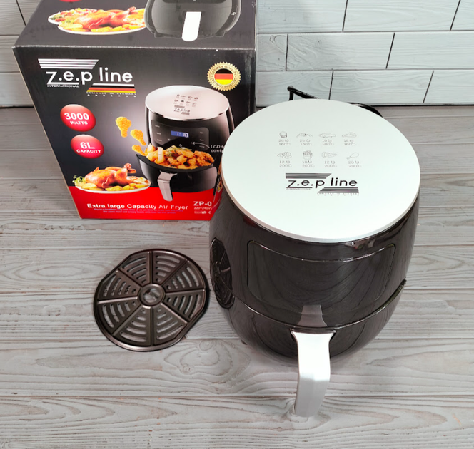 Аерофритюрница Zepline ZP-085 6л 3000W электрическая - изображение 3