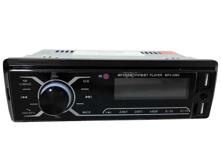 Автомагнитола MP3-3885 ISO 1DIN сенсорный дисплей 2 USB 4х50W max - изображение 2